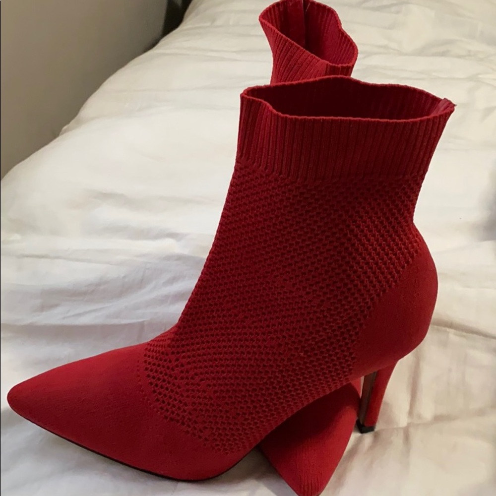 Red booties